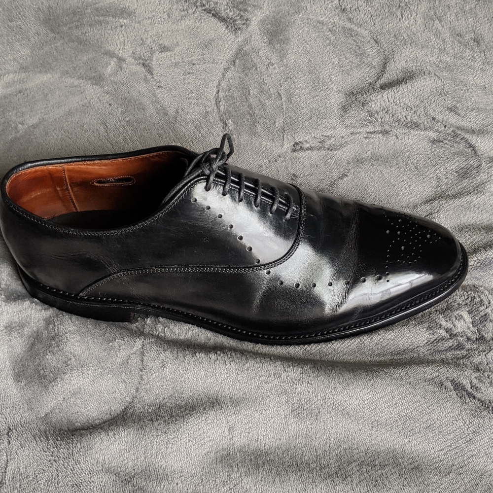 Allen Edmonds Weybridge Oxford Size 10 eee - SOLD - Picture 3 of 8